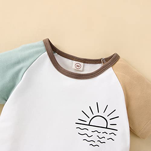Infant Baby Boy Girl Clothes Set Mama's Boy/Girl Short Sleeve T Shirt Tops Cotton Shorts 2Pcs Summer Outfit4