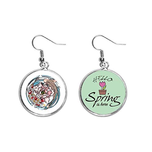 Pendientes de carpas colgantes para tus looks de temporada de primavera