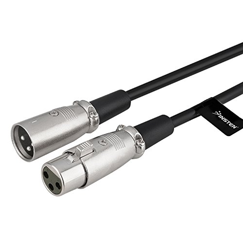6' Ft Foot 3 Pin Male To Female Xlr Mic Microphone Cable #TOP4