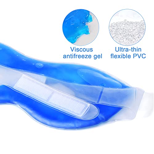 OnaEz Gel-Schlafmaske für Damen & Herren, Innovative Kältetherapie-Augenmaske, Kühlende Augenabdeckung für Kopfs - Image 3