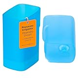 📏 DISEÑO FUNCIONAL Y RESISTENTE AL DESGASTE Fabricado en plastico de alta resistencia en color azul mide 15.5 cm de alto 9.5 cm de largo y 6.3 cm de ancho siendo ligero y duradero ideal para soportar golpes y uso frecuente en centros dentales o en el hogar