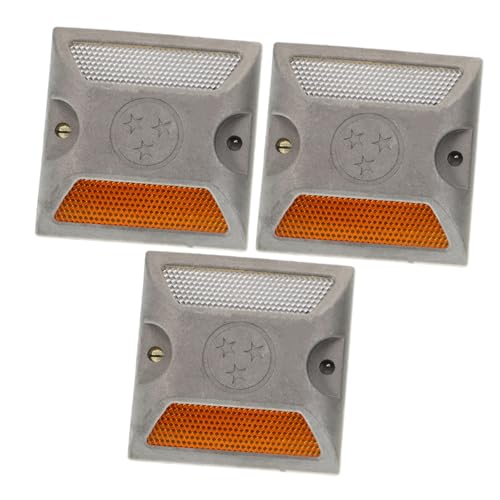Cabilock 3pcs luces reflectoras para carretera miniatura 1