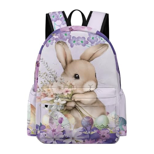 Bunny Backpack 17 Inch Cartoon Bunny Backpack Large Capacity Daily Commuter