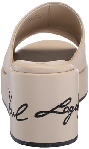 Image of KARL LAGERFELD Women's Calvina Slip on Platform Wedge Sandal