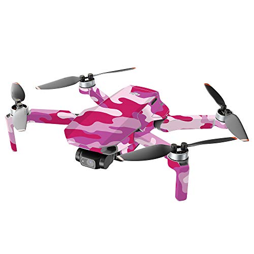 Image of MightySkins Compatible with DJI Mini 2 Portable Drone - Pink Camo | Protective, Durable, and Unique Vinyl Decal wrap Cover | Easy to Apply, Remove, and Change Styles | Made in The USA