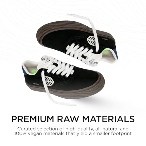 NAIOCA Suede Sneakers, Comfortable Shoes for Men, Lightweight & Sustainable, Versatile Casual Footwear with 100% Vegan Insoles, Rubber Soles3
