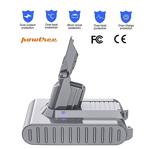 image for POWTREE Upgraded 6.0Ah V7 SV11 Battery 229687 Replacement for Dyson V7