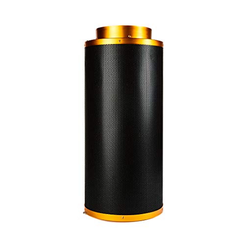 Gorilla Carbon Filter - Strongest, Longest Lasting Charcoal, for Inline Duct Fan, Odor Control, Hydroponics, Grow Tents and Rooms 8-Inch