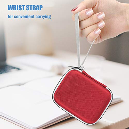 Image of ProCase Hard Carrying Case for Samsung T7 Portable SSD -Red