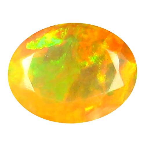 Opale arc-en-ciel véritable 1.35 ct, pierre fine à offrir pour anniversaire