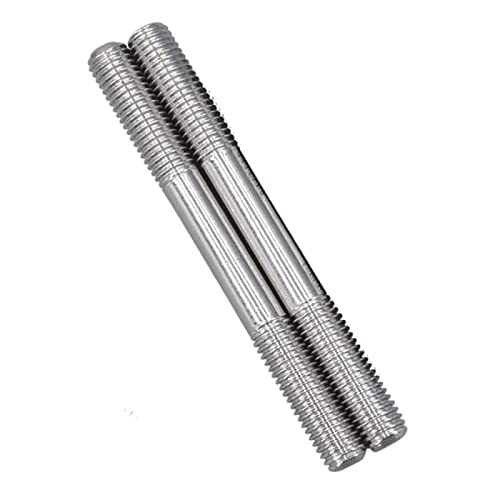 Perno prisionero de acero inoxidable 2PCS, tornillo de plomo, diámetro de rosca 14 mm, longitud total 50-100 mm,M14*65mm