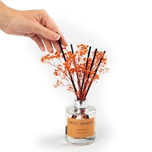 Premiumreeddiffusersetwithpreservedflowerscottonsticksandalwood67ozscentfragranceoildiffuserforbedroombathroomhomedecor Urban Country Home Decor Premium reed diffuser set with preserved flowers cotton stick sandalwood 67oz scent fragrance oil diffuser for bedroom bathroom home decor urban country home decor