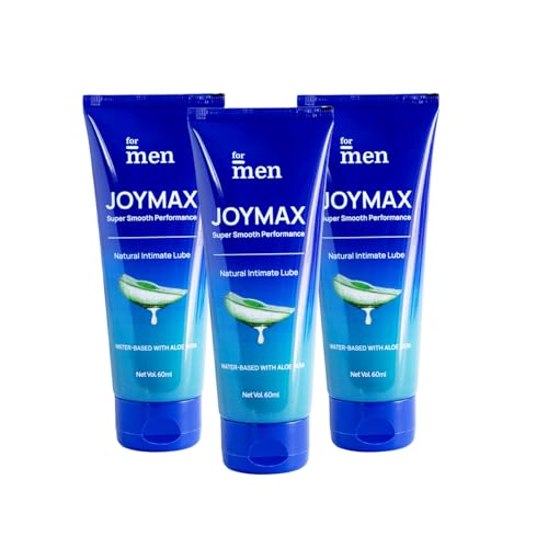 Image of ForMen Water-Based Intimate Lube Gel with Aloe Vera | Lubricant Gel Men & Women | Non-Sticky, Long-Lasting, Anti-Stain & Skin-Friendly - 60ml (Pack of 3)