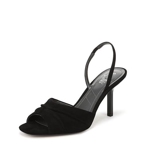 Franco Sarto Women's Gogia Heeled Sandal Black Suede 7.5 M by Franco Sarto - Used condition - US$41.87
