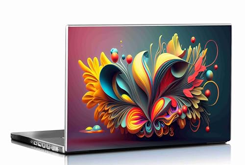 Image of Skin Poster - Laptop Skin Stickers, Fits Dell, Hp, Lenovo, Toshiba, Acer, Asus and for All Models Up to11.6-15.6 Inch HD Quality Laptop Skin Decal Vinyl Sticker - Multi Skin - 7