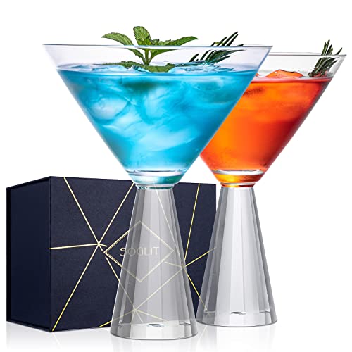 short stemmed cocktail glasses