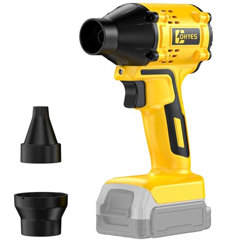 ohyes Air Duster Brushless High-Speed Motor Fit for DeWALT 20v Max Battery Air Blower for Jobsite Camping & Workshop(Battery not included)
