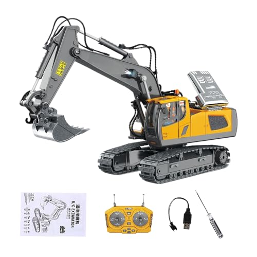 Excavatrice télécommandée idée cadeau d'anniversaire pour enfant et vacances
