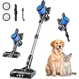 BSNAW Cordless Vacuum Cleaner for Home, 8-in-1 Lightweight Stick Vacuum with 45Mins Runtime, Powerful Suction, Anti-Tangle, Rechargeable Cordless Vacuum for Hardwood Floor Carpet Pet Hair, N502