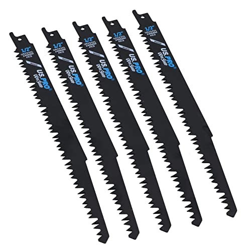 Lame de scie alternative 240 mm bois pour stopper les blocages Coupe rapide 5 TPI