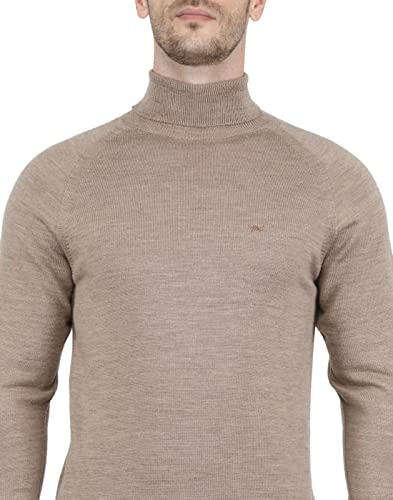 Image of Monte Carlo Men Wool High Neck Pullover Sweater