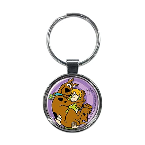 Image of Ata-Boy Scooby Doo and Shaggy 1.5 inch Fob Keychain for Keys, Backpack Pulls and More