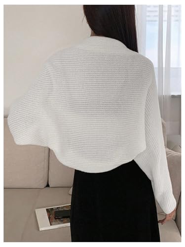 GORGLITTER Women's Open Front Cropped Cardigan Long Sleeve Shrug Bolero Sweater Fall Fashion Outfits 20253