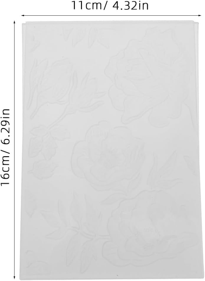 Card Crafting Supplies Photo Card Folder Plastic Embossing Folder Scrapbook Stencils