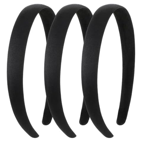 Dimeho Satin Hairbands for Styling Cover