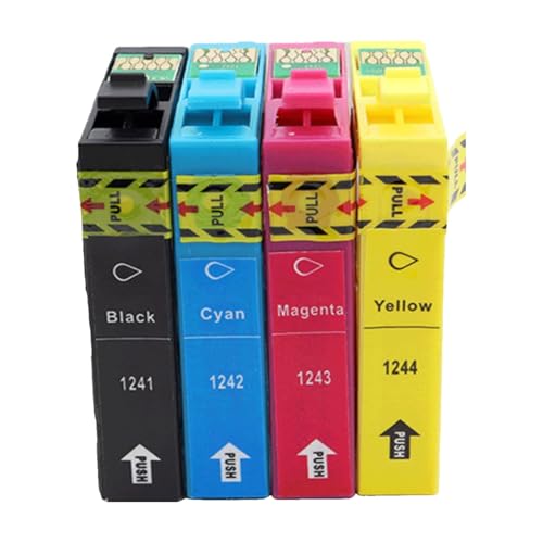 Cartouche d'encre 124 cyan pour remplacer votre encre épuisée sur Workforce 320 et 435