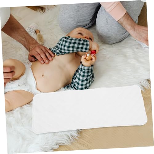 3-Layer Cotton Baby Diapers Reusable Washable Nappies for Newborns Soft Absorbent Cloth Diapers 5-Piece Set for Delicate Skin4