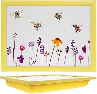 Lap Tray Pretty Water Colour Busy Bees Design by Jennifer Rose Gallery