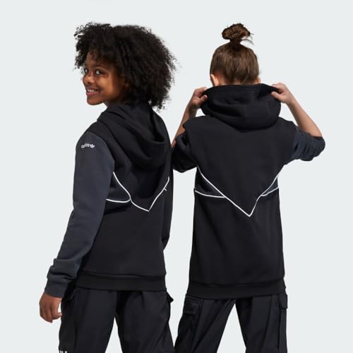 adidas Originals Kids' Adicolor Half-Zip Hoodie2