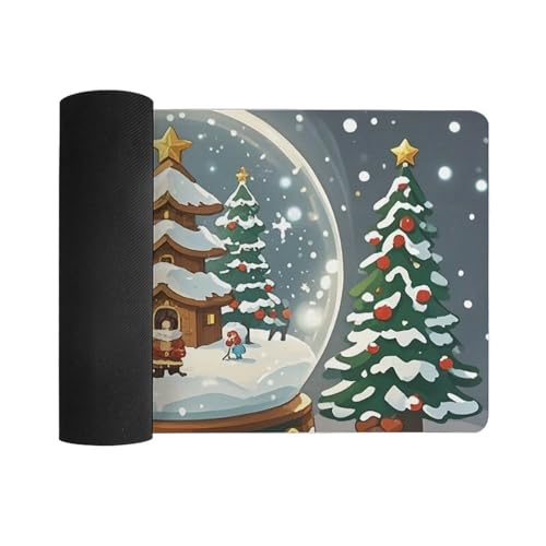 Protector de escritorio FekiLoot Snow Globe 30x60 cm miniatura 3