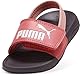 PUMA Unisex Baby Popcat 20 Backstrap AC INF Schiebe-Sandalen, Peach Frost White-Midnight Plum-PINK Fruit, 24 EU