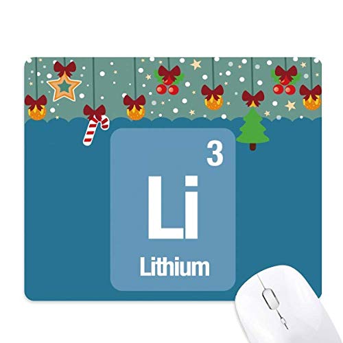 Tapis de souris en caoutchouc motifs de chimie pour adulte