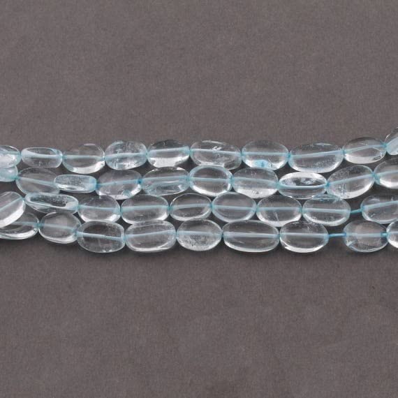 Apatite perles ovales régulières sans imperfection pour enfilage facile de colliers