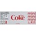 Diet Coke Fridge Pack Diet Soda, 7.5 fl oz Cans, 10 Pack - Mini Soda Soft Drinks