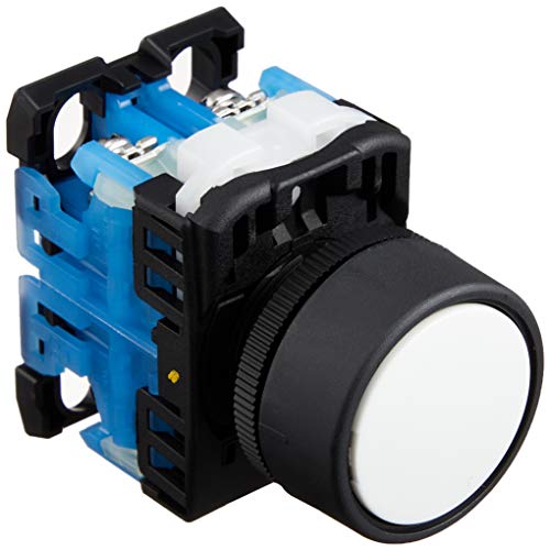 富士電機 φ22.3・25.5共用 押しボタンスイッチ 白 AR22F0R-20WZ9