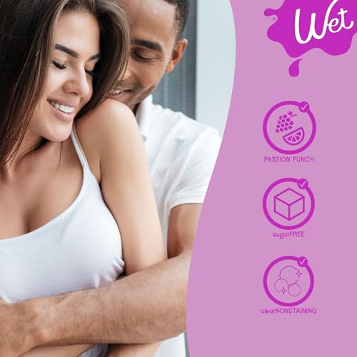 Image of Wet Passion Punch Edible Lube, Condom Safe, Sugar-Free, 9 Fl Oz