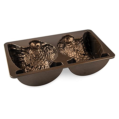 Nordic-Ware-3-D-Turkey-Baking-Pan-Medium-Bronze Nordic Ware 3 D Turkey Baking Pan Medium Bronze