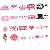 Accessoires photo pour la fête de la saint-valentin - conçus pour célébrer l'arrivée des , ajoutant une atmosphère plus joyeuse et amusante, fournitures pour la saint-valentin 2023