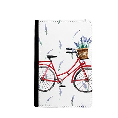 Porte-passeport vélo lavande pour éviter les documents abîmés