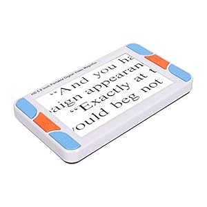 Handheld Digital Reading Magnifier, 100-240V HD Electronic Vision Aid for Elderly for Home (US Plug)