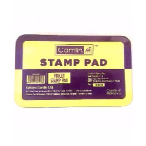 Camlin Stamp PadSmall Size, Violet Color 20 pcs Amazon.in Office
