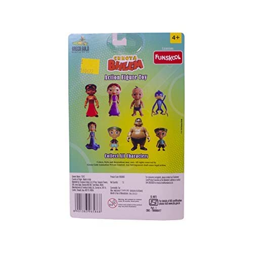 Image of Funskool-Indumati Action Figure,Green Gold Chhota Bheem and Friends with Articulation,4 inches,Collectible,for 4 Year Old Kids and Above,Toy
