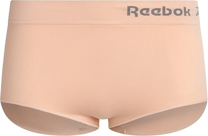 Reebok Womens Briefs Underwear - 3 Pack Soft Stretch Performance High Waisted Brief Panties - Seamless Underwear for Women - Image 4