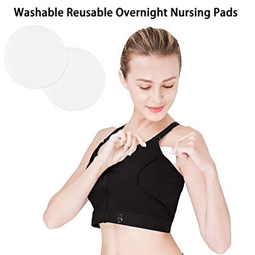 Hands Free Pumping Bra, Breastfeeding Bra, Wire-Free, Plus Size, with Or Without Strap of Breast Pumping Bra, Suitable for Breast Pumps by Medela,Lansinoh,Philips,Avent,Bellema,Spectra - Large
