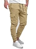 Elastischer Bund mit verstellbarem Kordelzug für perfekte Passform, Herren Jogginghose geeignen sich für verschiedene Anlässen: Outdoor, Garten Work, Freizeit, Dailywear, Jogging,usw