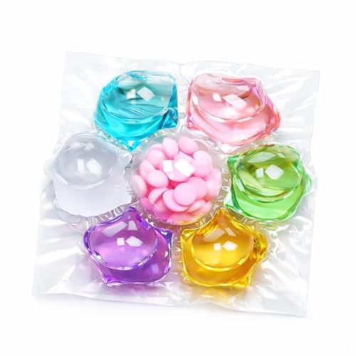 DHARNIX 7-in-1 Laundry Cleaning Pods for Washing Machine | Multi-Purpose Detergent Tablets with Stain Remover, Fabric Brightener & Odor Eliminator | Super Concentrated Laundry Soap Pods (Pack of 20)